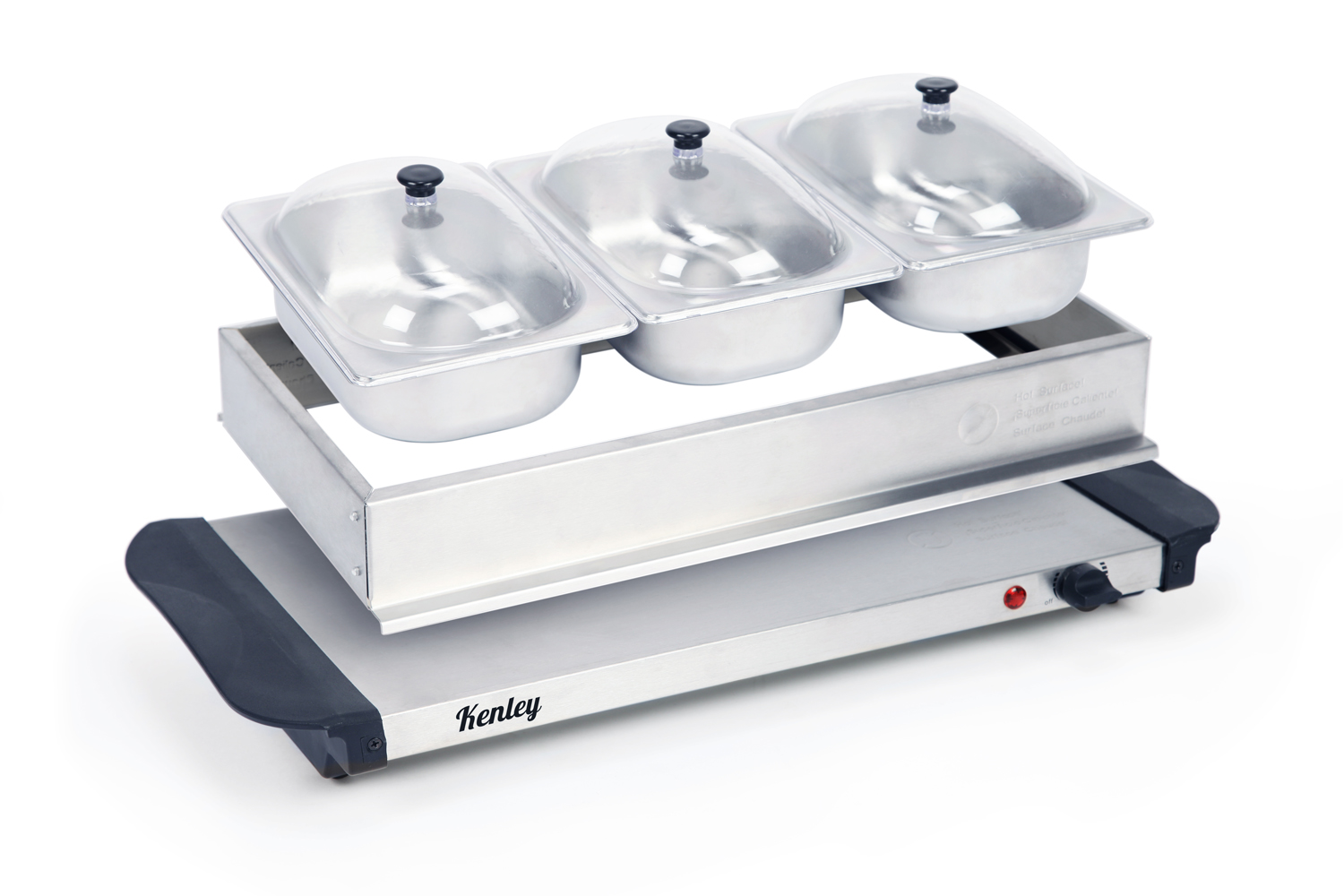 4.5L Kenley 3in1 Buffet Server Hot Plate Food Warmer Server Tray Stainless Steel eBay