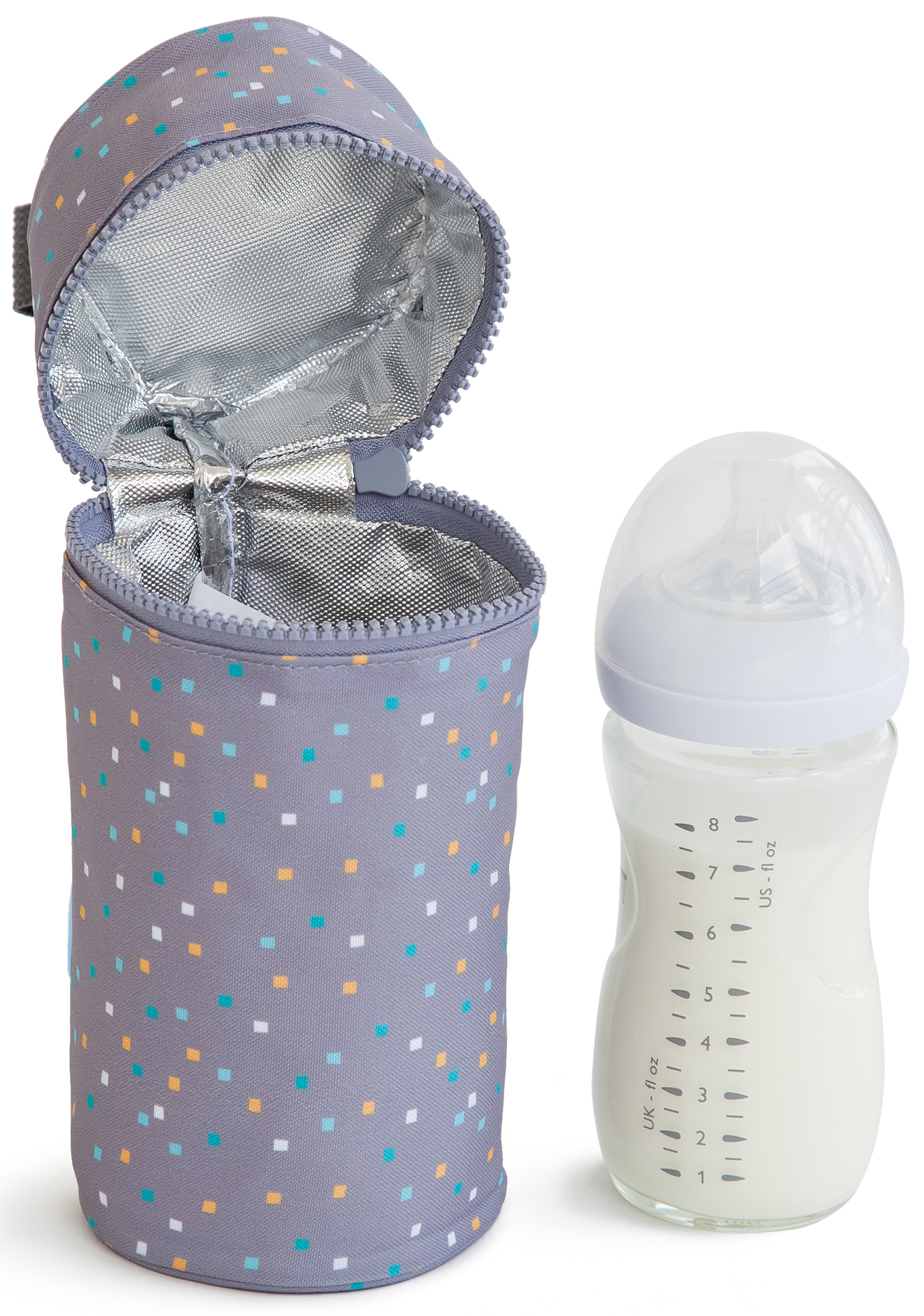 Kenley Insulated Baby Bottle Bag Warmer Cooler Travel Carrier Milk