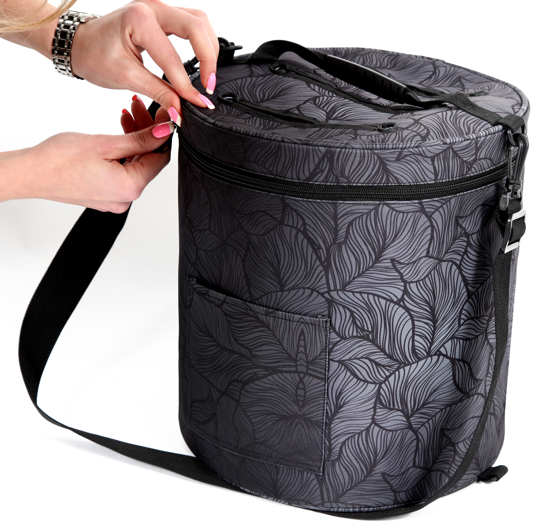 Kenley Knitting Yarn Bag Wool Skeins Holder Organiser Storage Basket