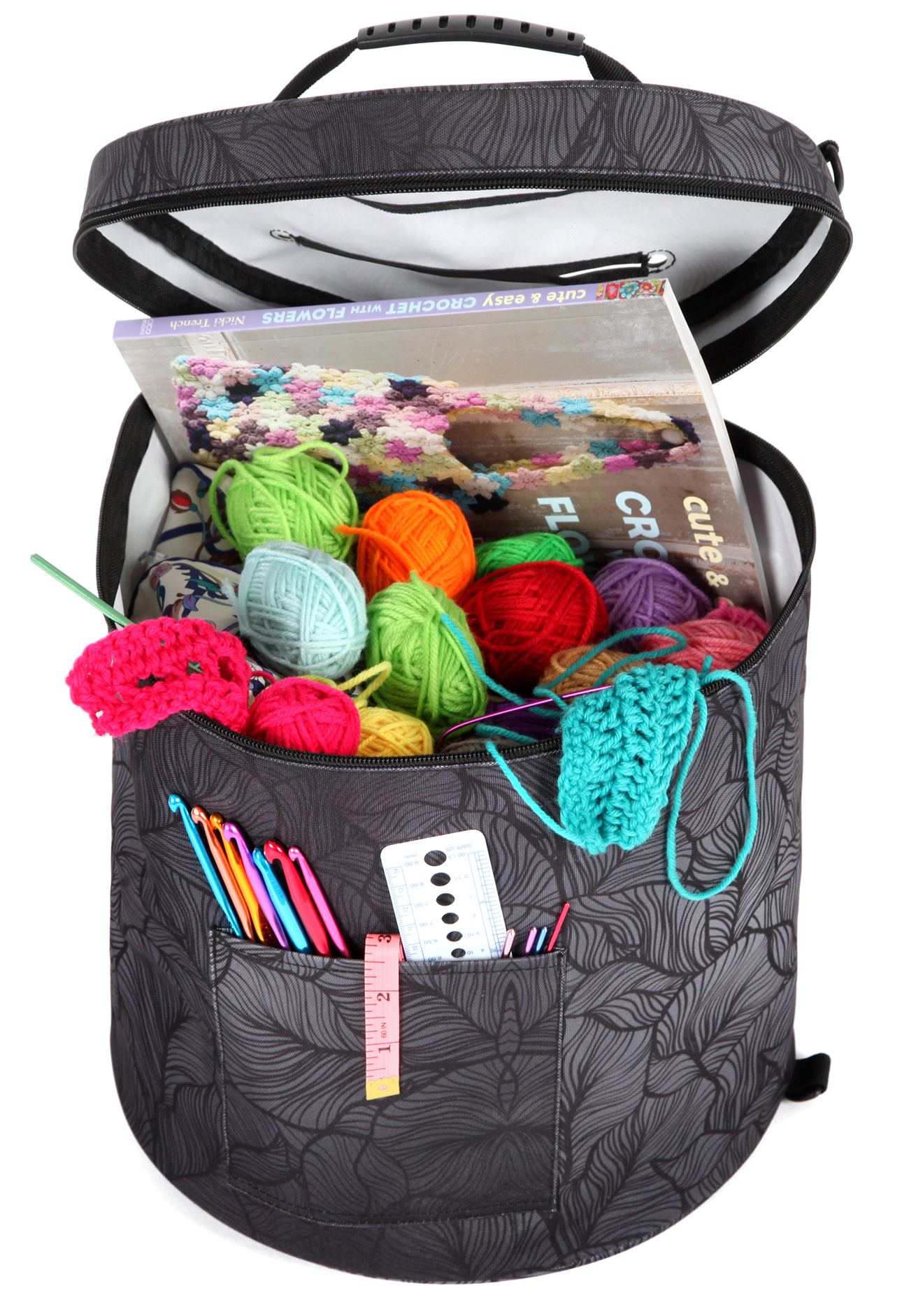 Knitting wool bag