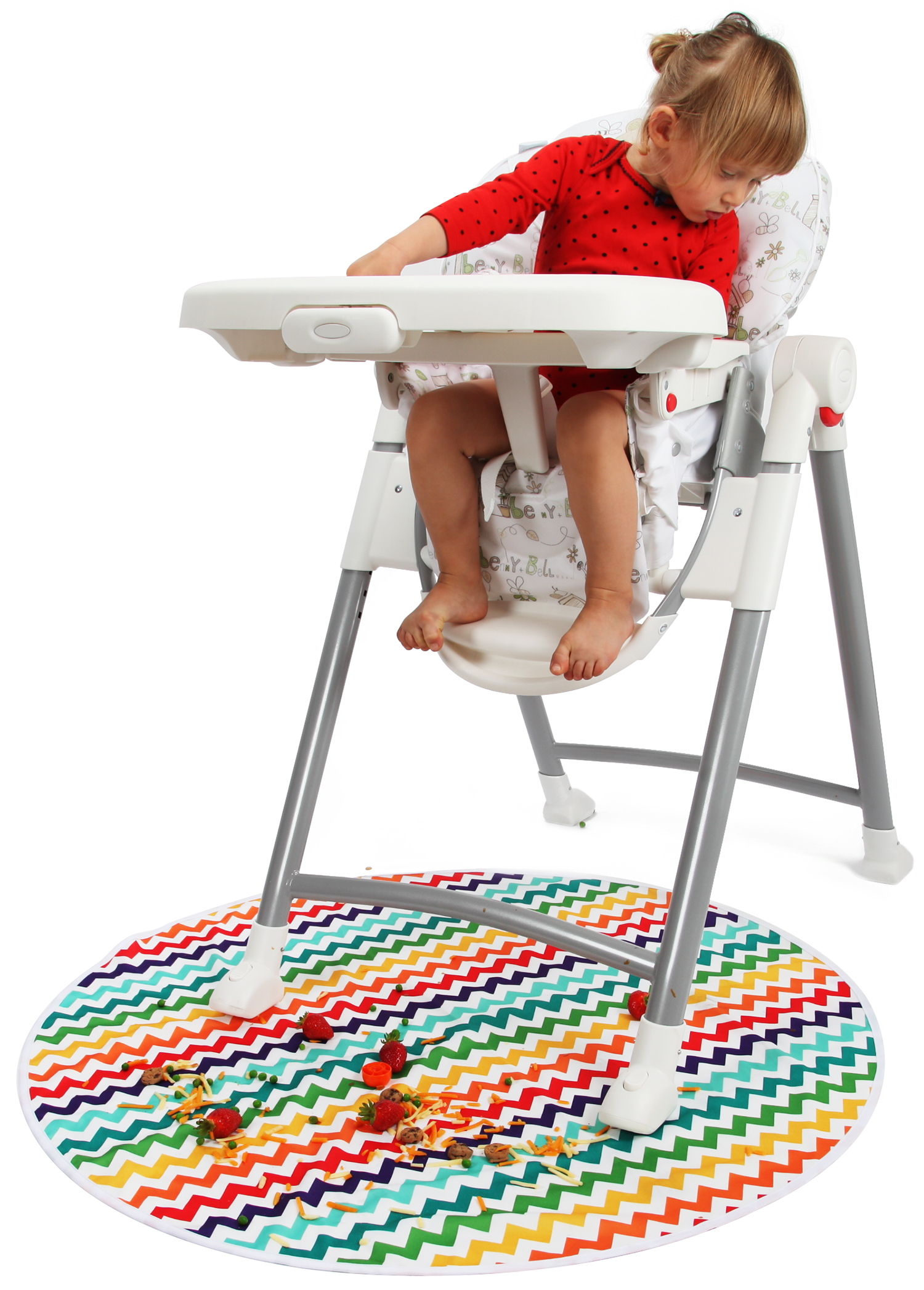 Kenley Baby Highchair Floor Splash Mat High Chairs Waterproof