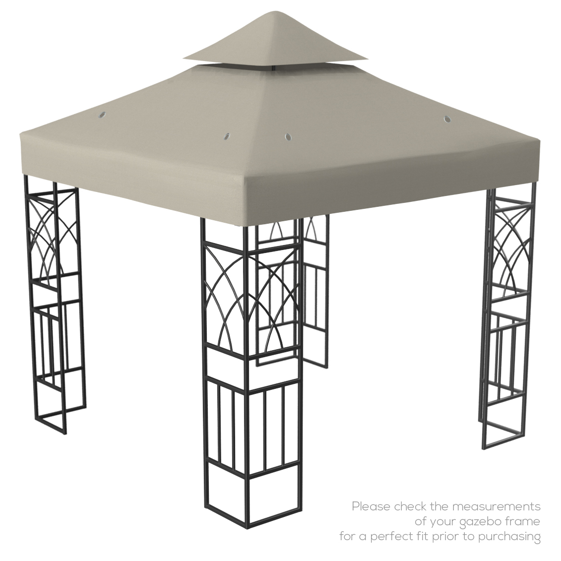 Kenley Techo de Reemplazo para Carpa Estructura Gazebo Pabellón de