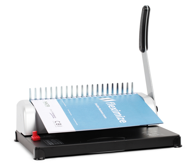 Kenley Paper Punch Binder Binding Machine 450 Sheets with Starter Combs Kit eBay