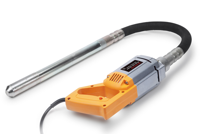 800W Electric Concrete Vibrator, Handheld Air Bubble Remover 1 2m Hose Construction Tool For Concrete Slabs And Footings 110v